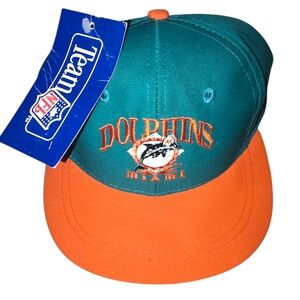 Miami Dolphins Teal and Orange Cap